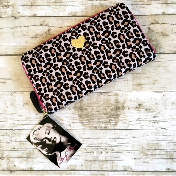 Marilyn Monroe Handbags - Marilyn Monroe Cheetah Print Wallet Multicolored